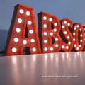 Giant Lighted Alphabet Displays